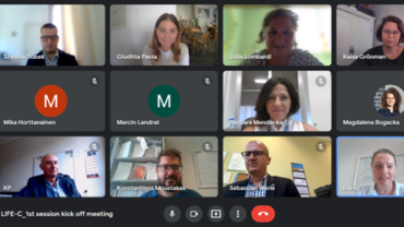 On 2 and 9 September, the kick-off meeting of the Life-C project was held online